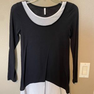 Multi colored long sleeve shirt